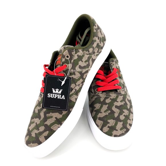 Supra Other - SUPRA Camo Risk Cobalt Shoes NWT